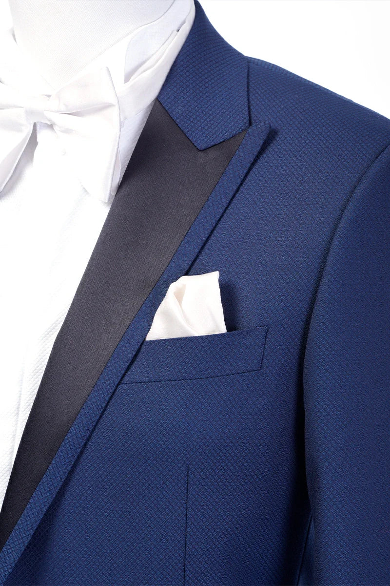 Made to order midnight blue suit