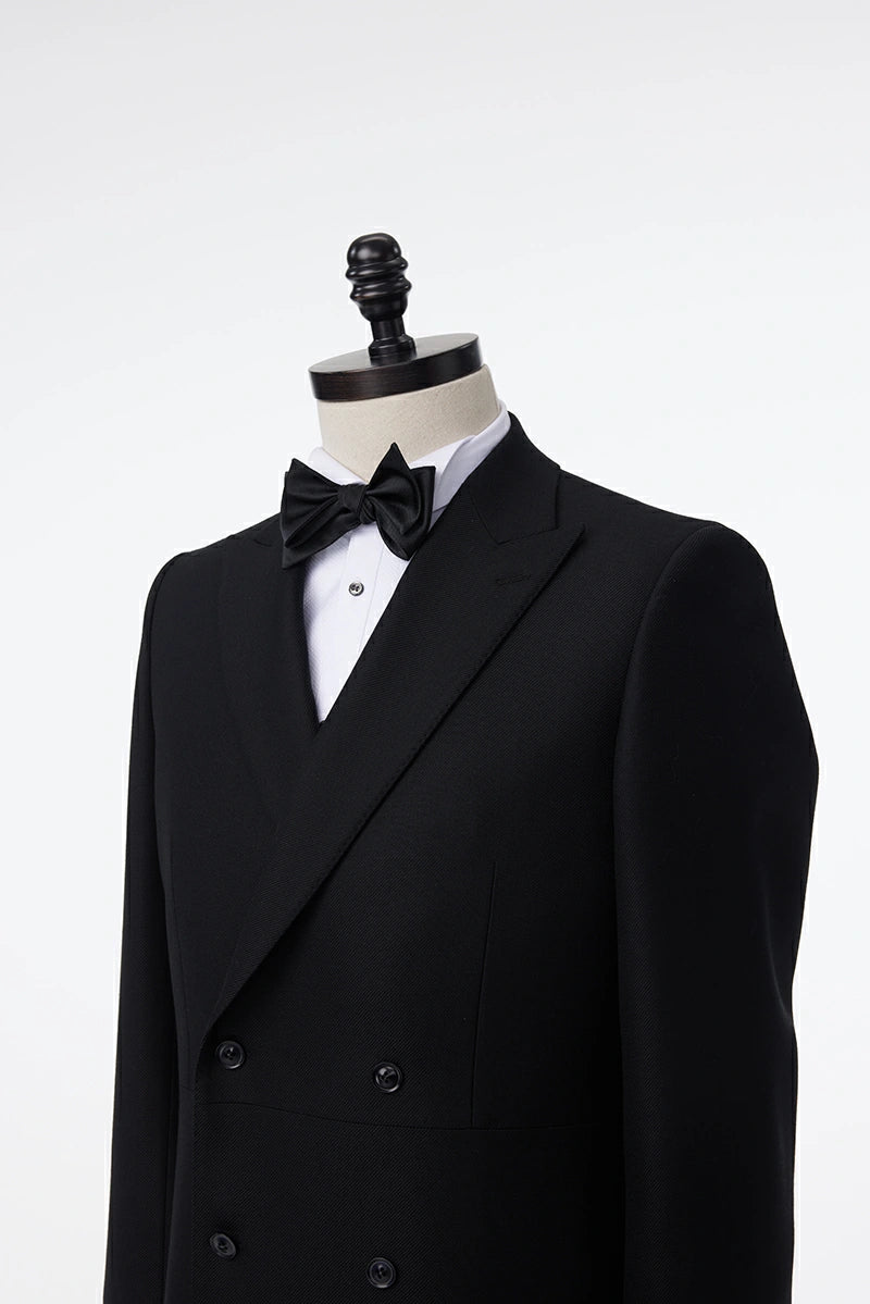 Black Formal Long Coat