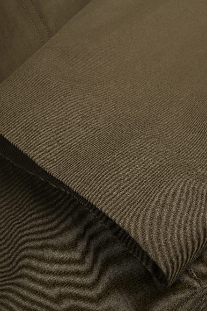 Close-up of a brown fabric texture