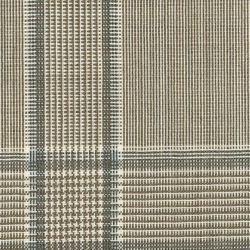Textured fabric pattern with a checkered design in neutral colors. holland and sherry custom suits jacksonville