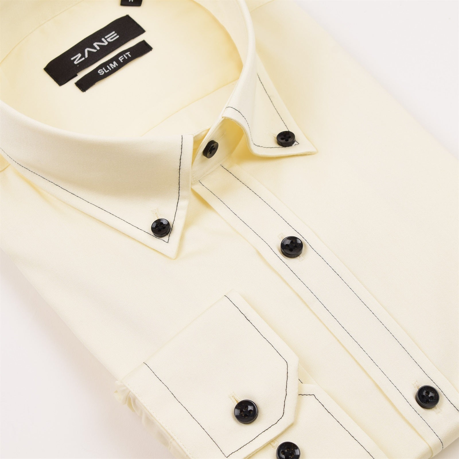 ivory dress shirt mens Men's Classic Ivory Dress Shirt @ The Vault in size 14.5 / 32/33
