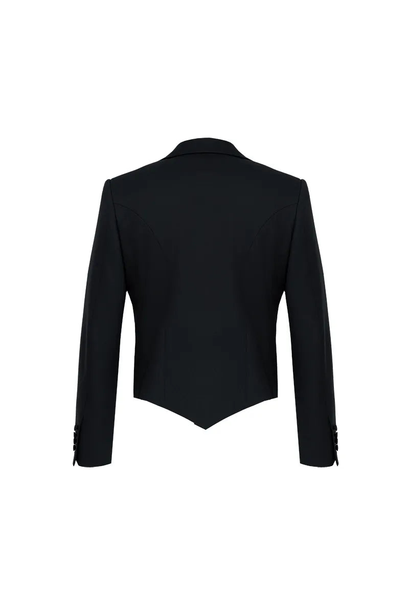 Black blazer for Gala, wedding and prom design your suit with zane best quality suit store in jacksonville FL