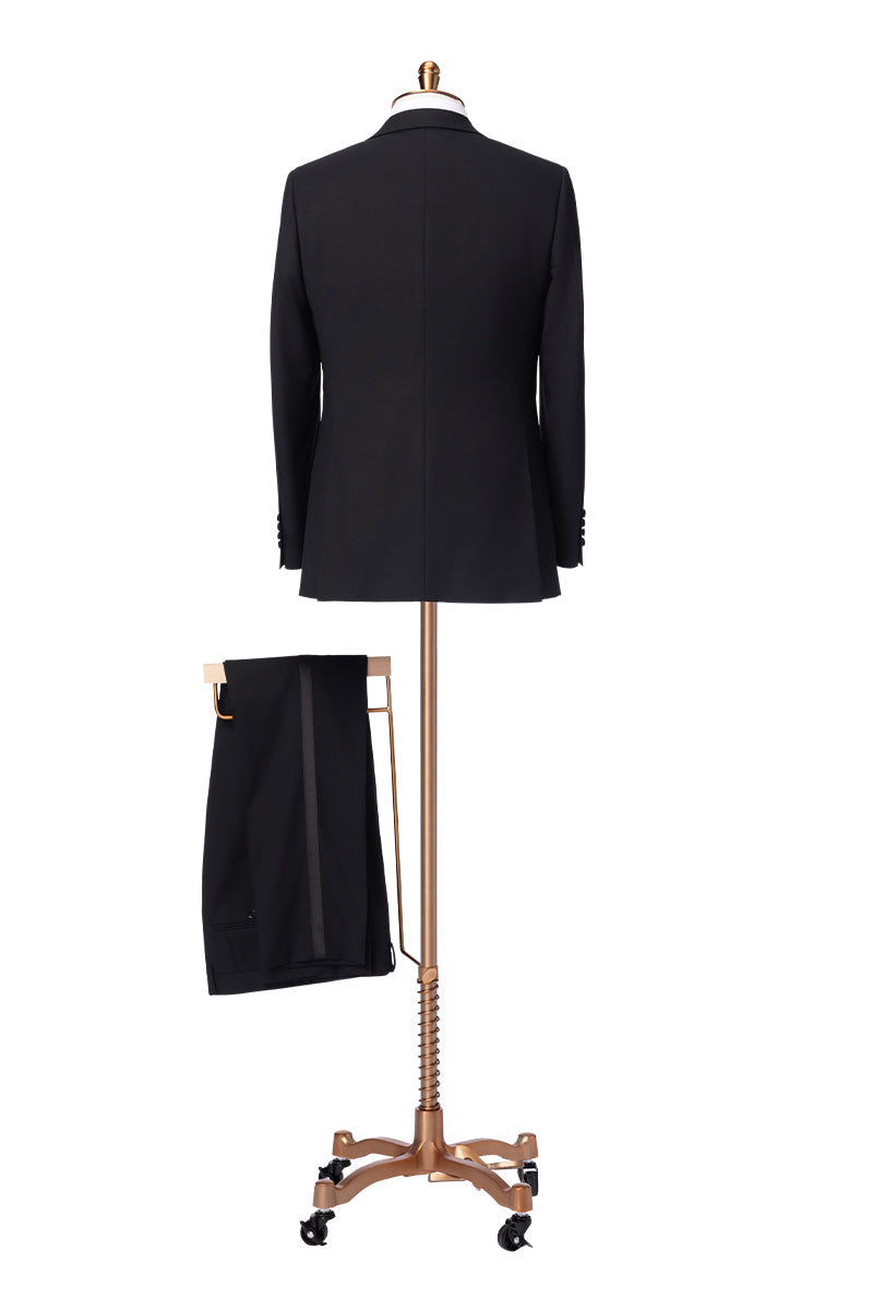 Austin Black Peak Lapel Tuxedo