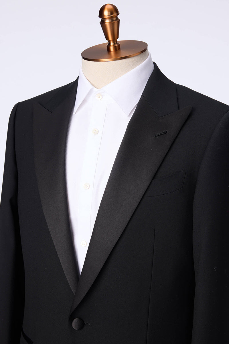 Austin Black Peak Lapel Tuxedo