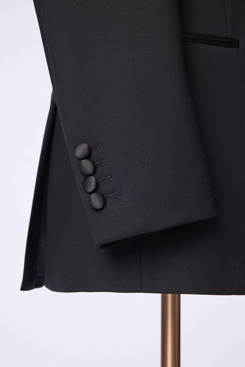 Austin Black Peak Lapel Tuxedo
