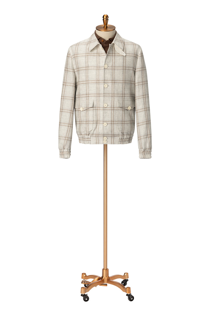 Bennett Check Button Jacket