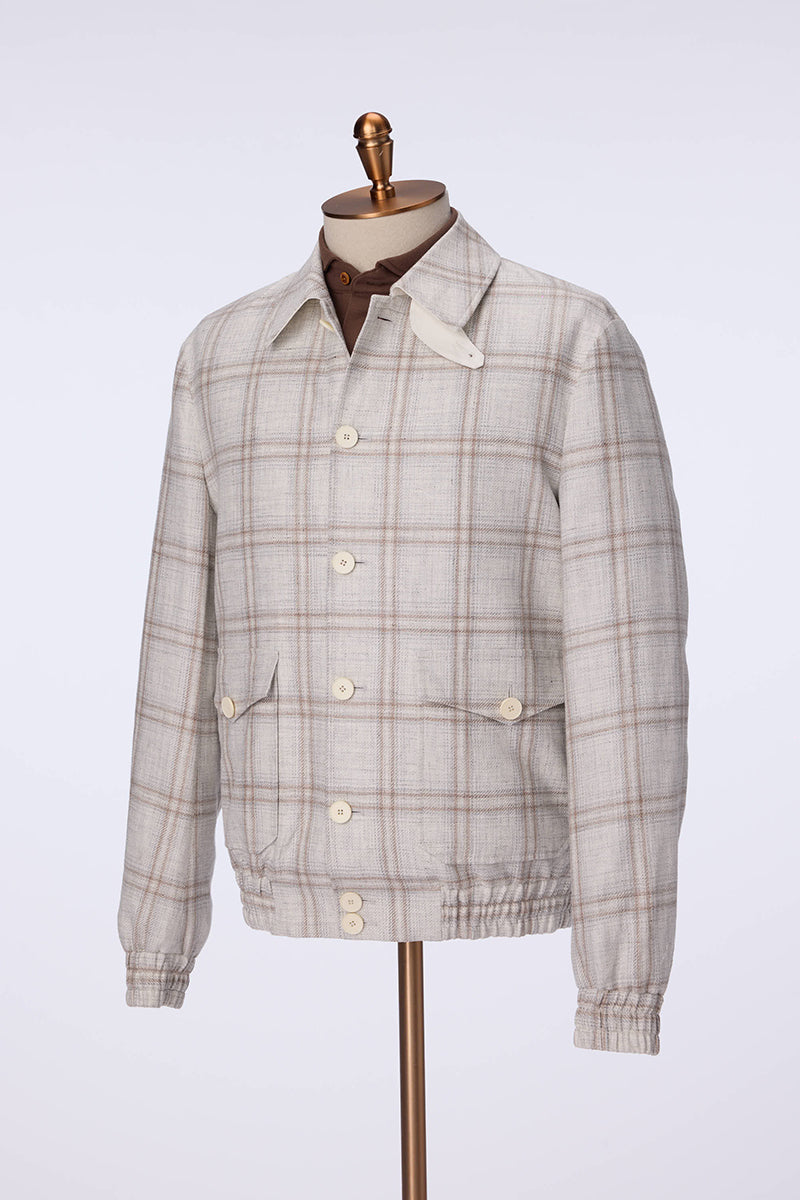 Bennett Check Button Jacket