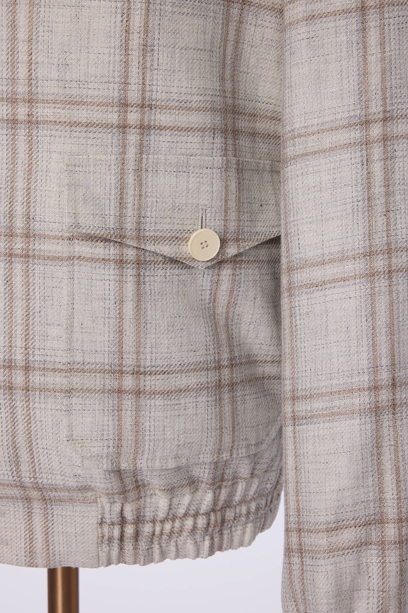 Bennett Check Button Jacket