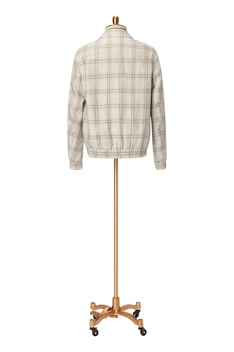 Bennett Check Button Jacket