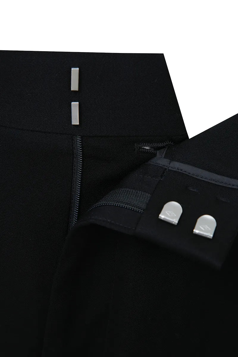 Dominic Black Cashmere Blend Double Breasted 2 Piece Tuxedo