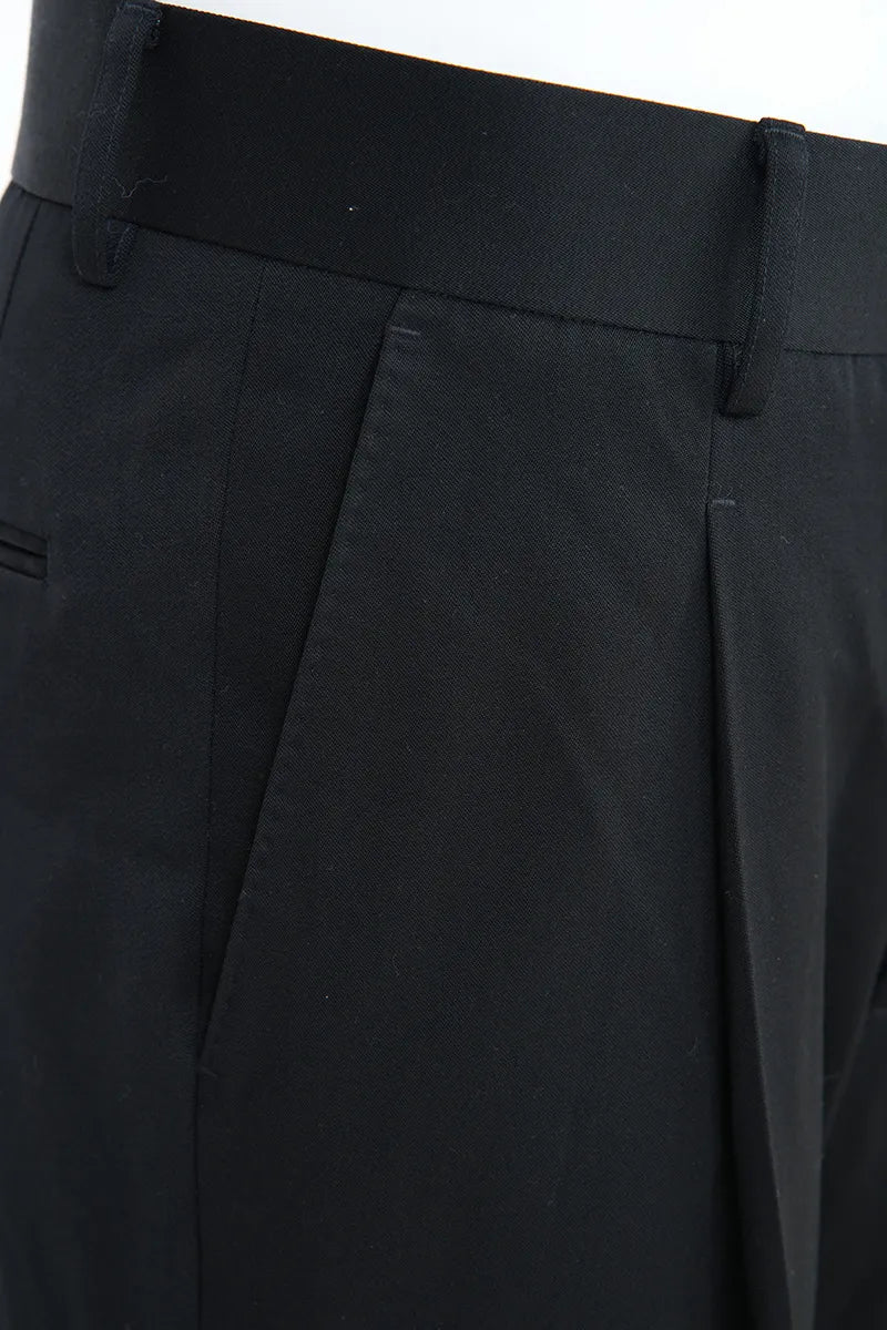 Dominic Black Cashmere Blend Double Breasted 2 Piece Tuxedo