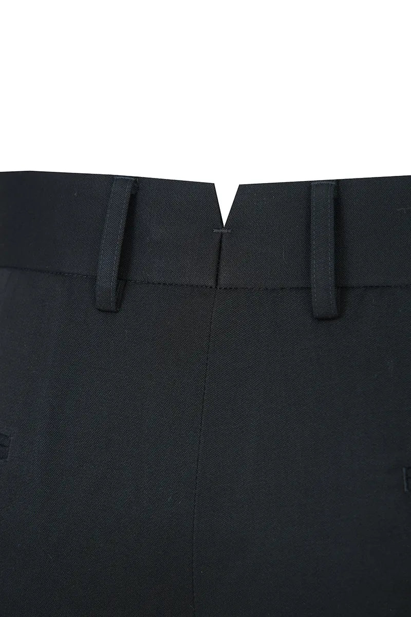 Dominic Black Cashmere Blend Double Breasted 2 Piece Tuxedo