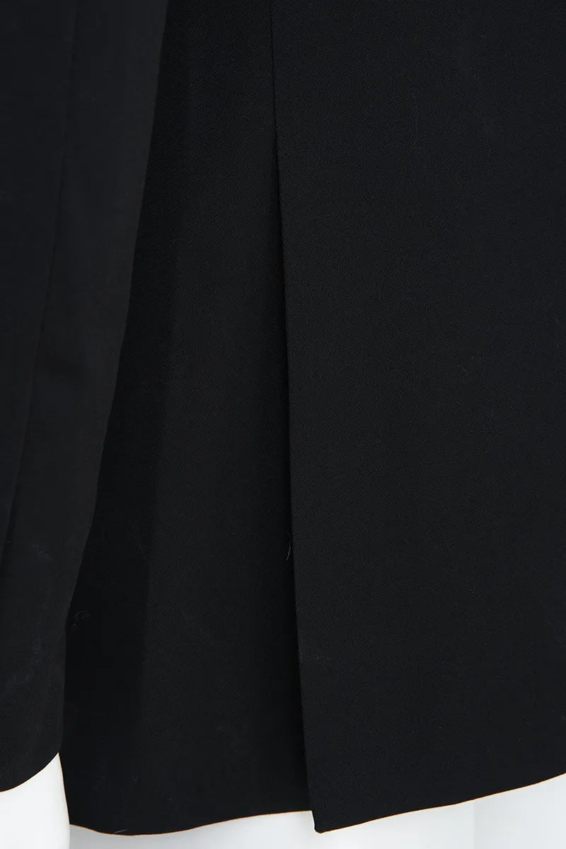 Dominic Black Cashmere Blend Double Breasted 2 Piece Tuxedo