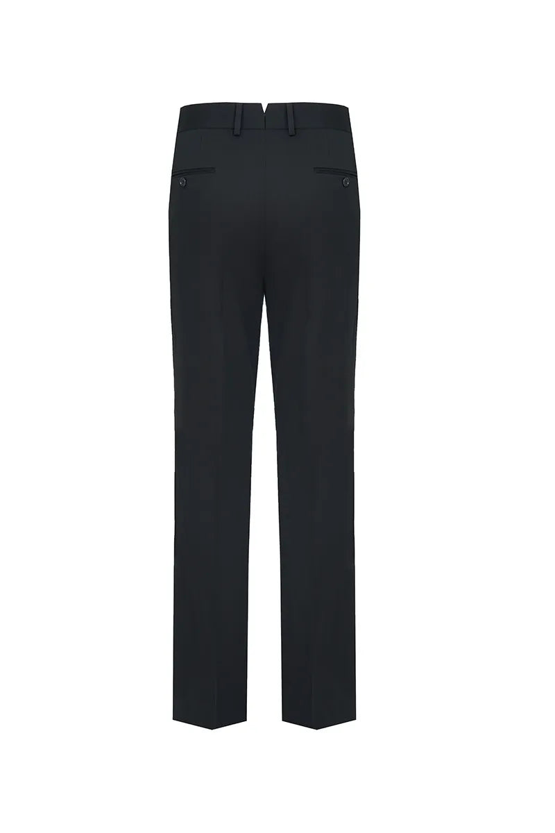 Dominic Black Cashmere Blend Double Breasted 2 Piece Tuxedo