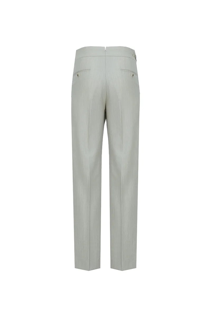 Malibu Khaki Herringbone Italian Three Piece Suit