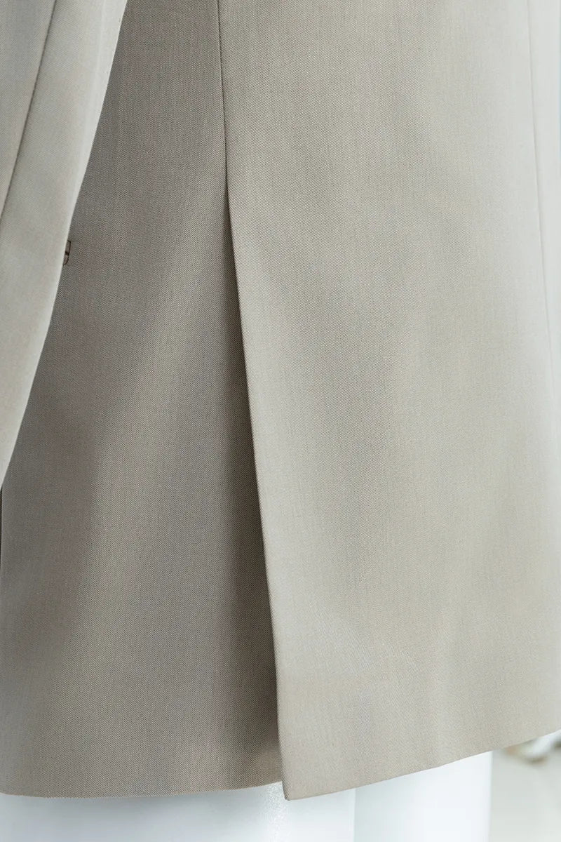 doublke vent side suit vent for blazer European style suit