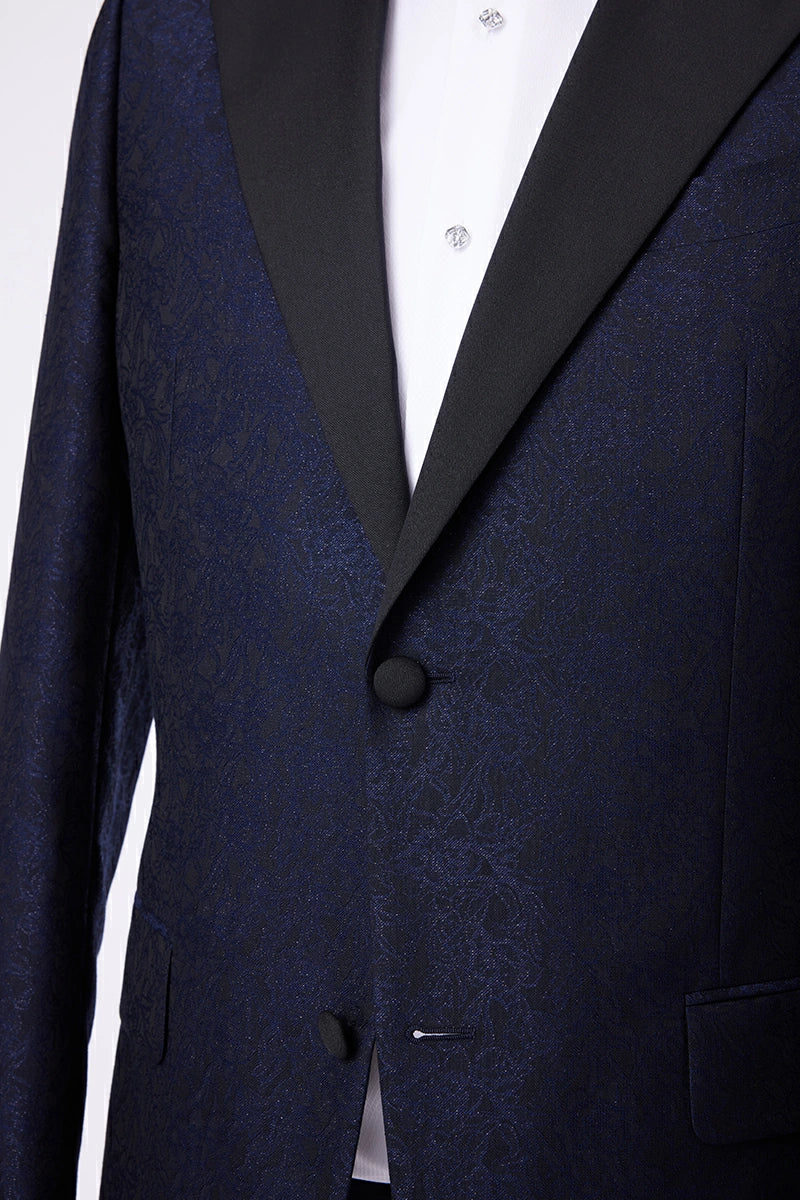 Firenze Midnight Jacquard Jacket