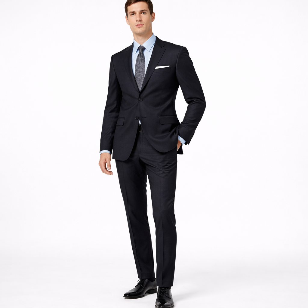 Daniel Charcoal Wool Blend Suit - Limited Stock