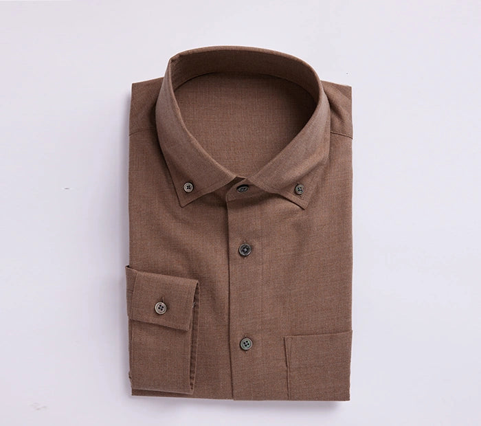 cotton cashmere dress shirt Slim-Fit Cotton-Cashmere Dress Shirt