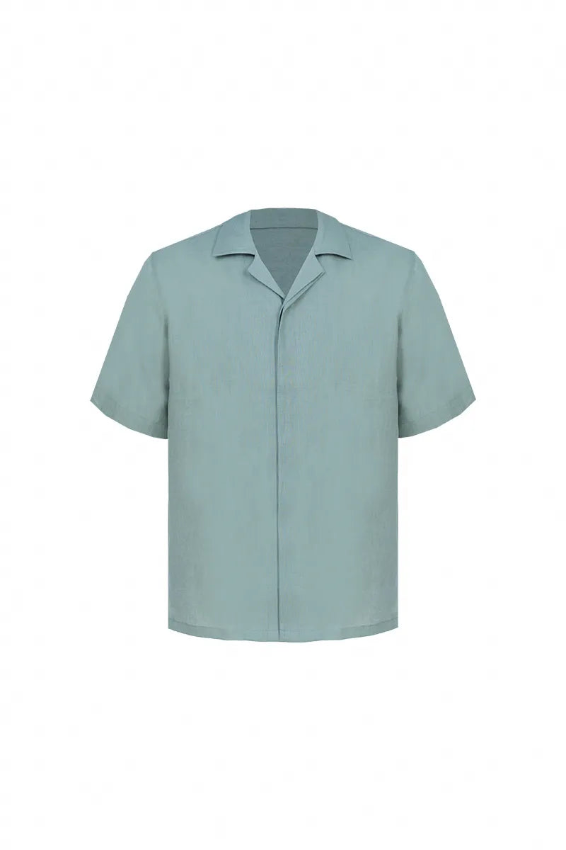 Pasadena European Linen Short Sleeve Shirt