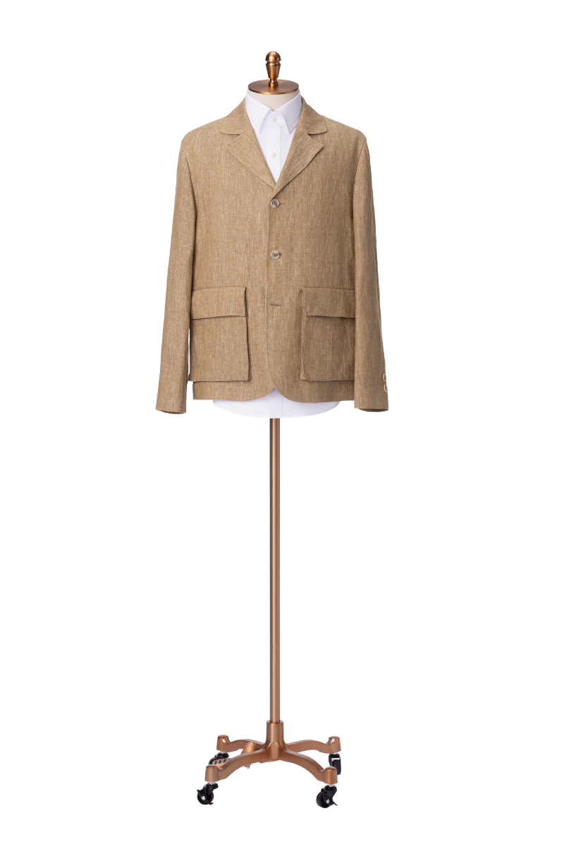 STATE OF MIND × 金子綾 linen single jacket STATE OF MIND × 金子綾 linen single jacket