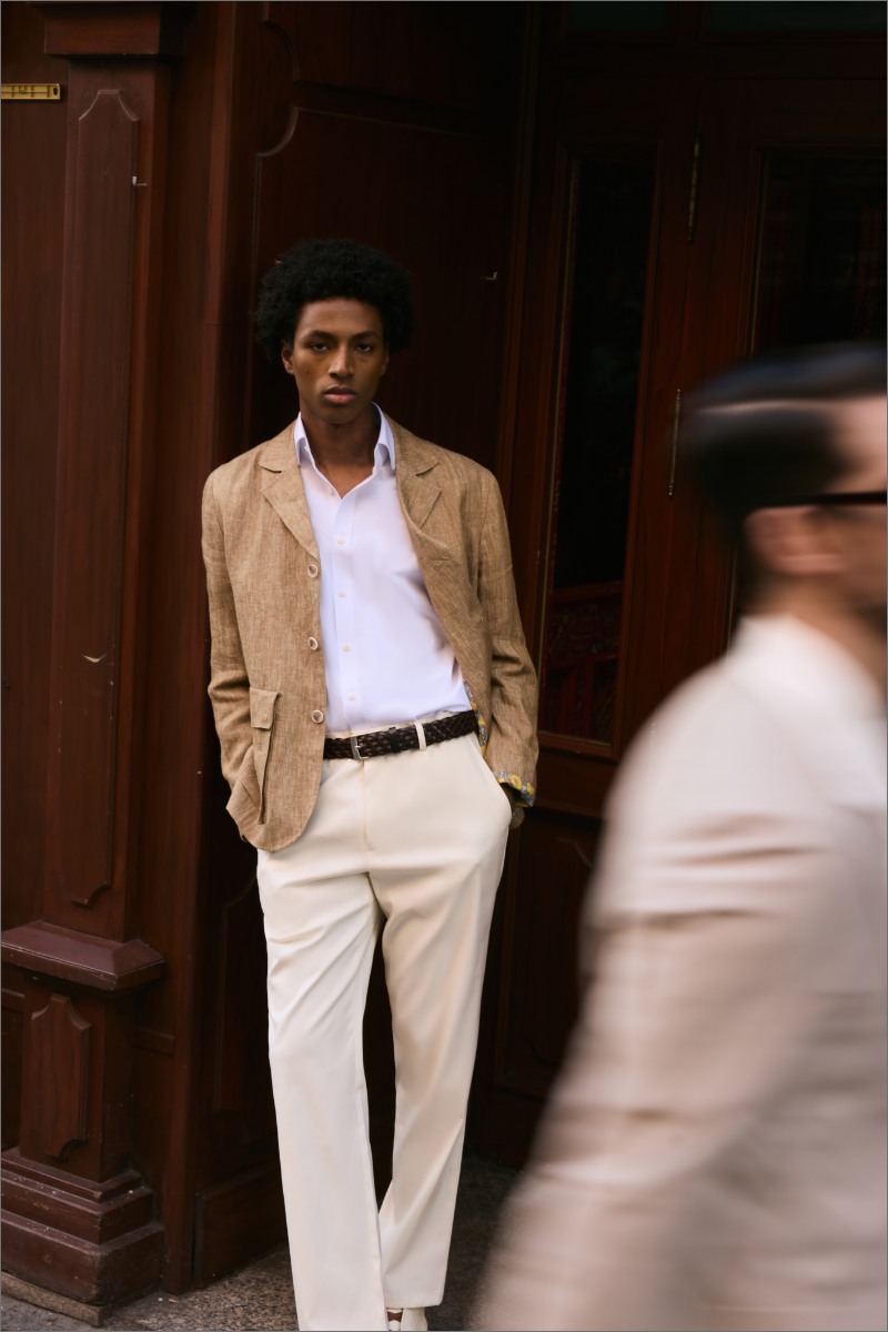 Ellison Natural Linen Jacket