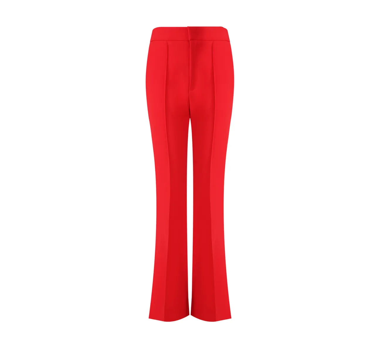Red pants on a white background