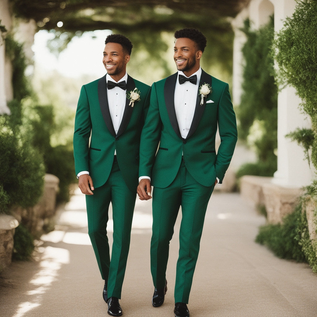 Emerald Green Tuxedo For Your Wedding – ZANE FASHION