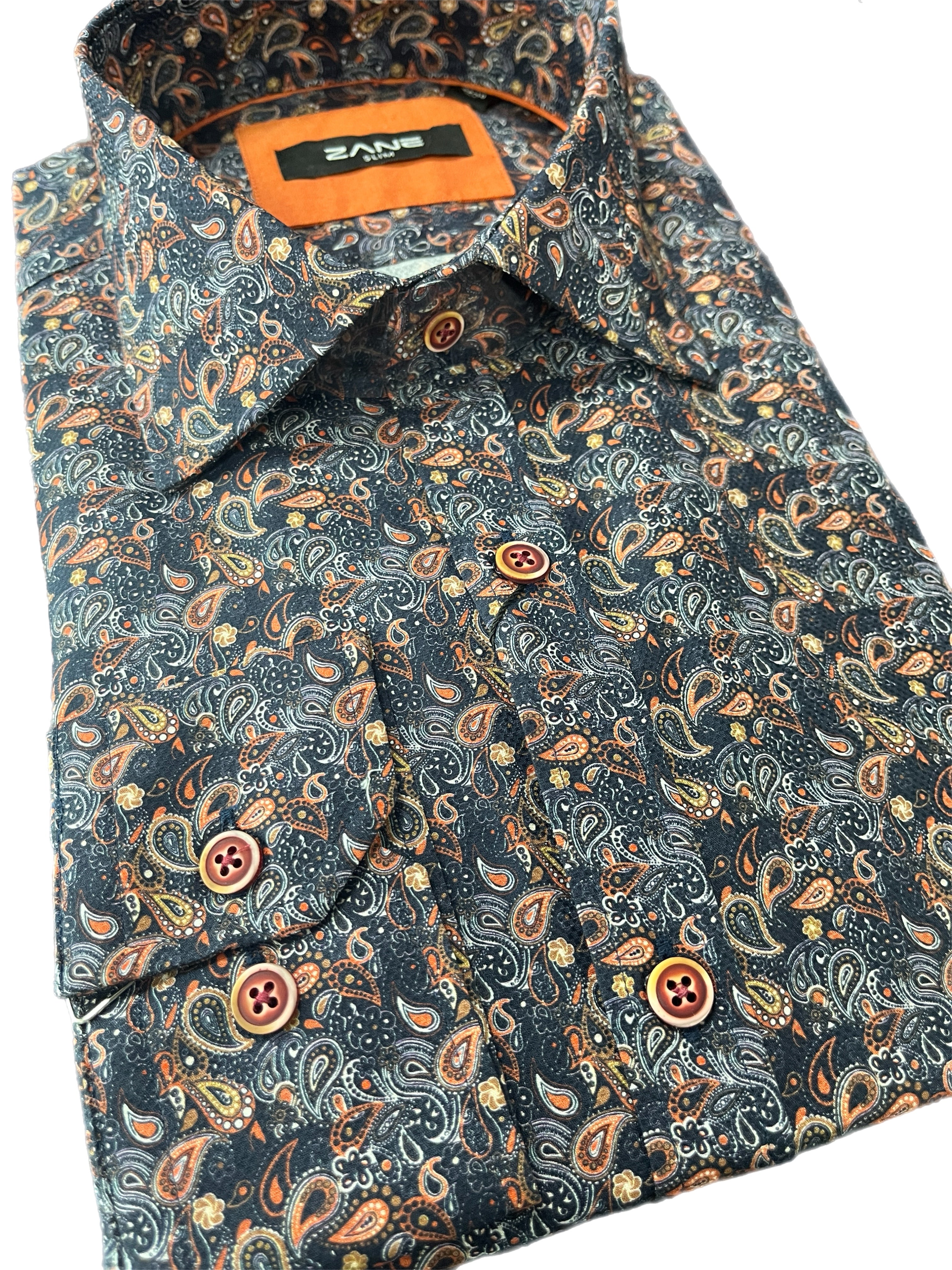 880246 Paisley Slim Fit Shirt