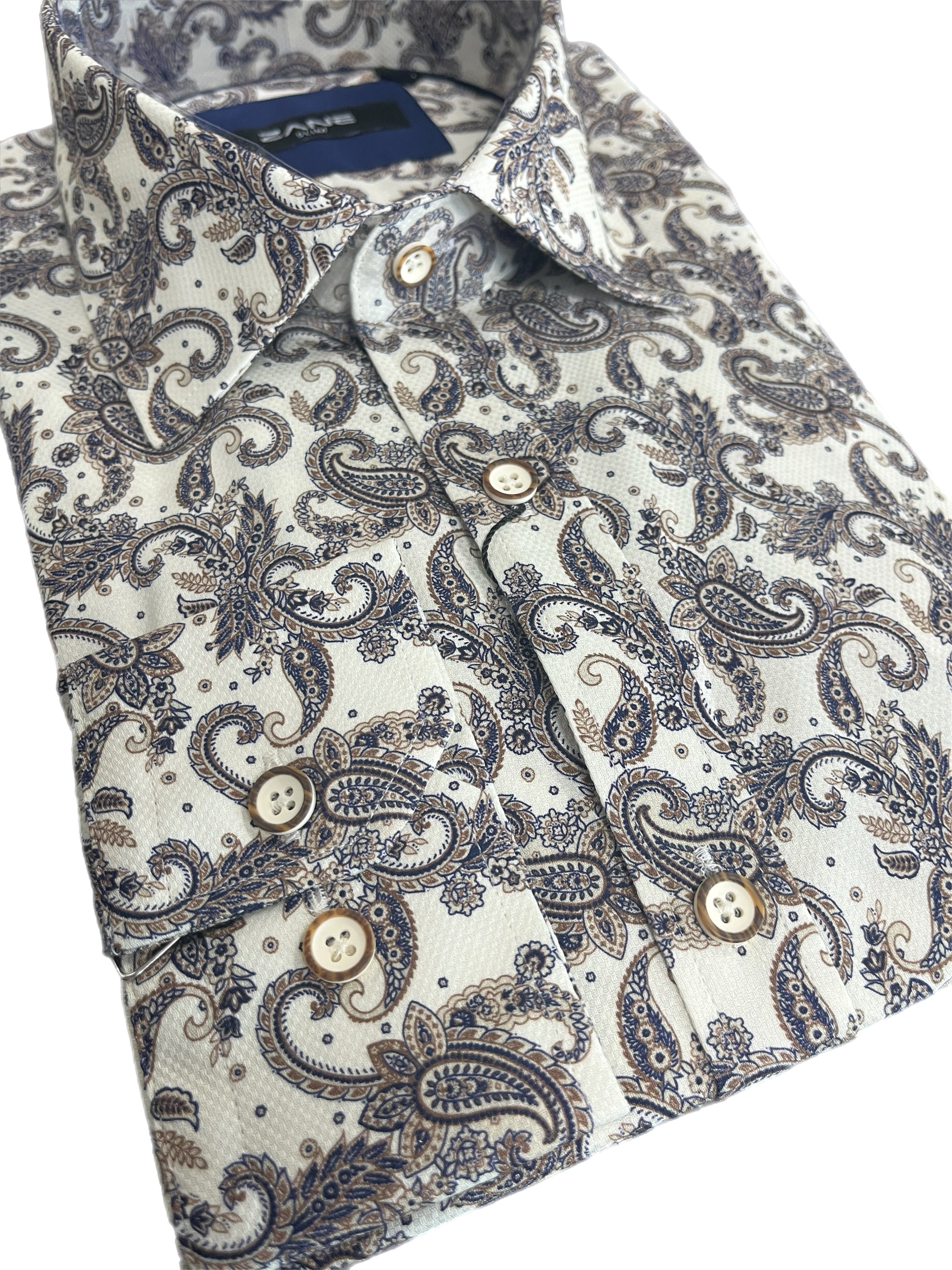 880392 Paisley Slim Fit Shirt