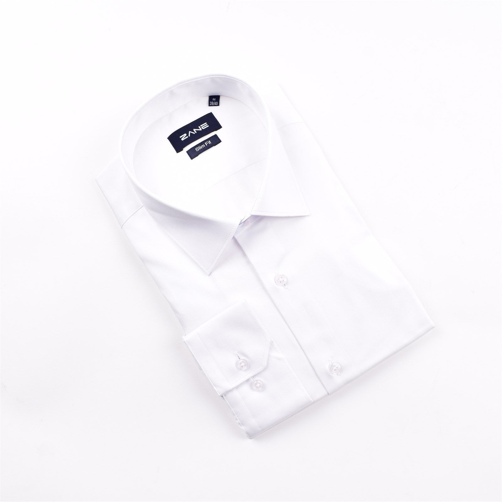 880144 White Slim Fit Shirt