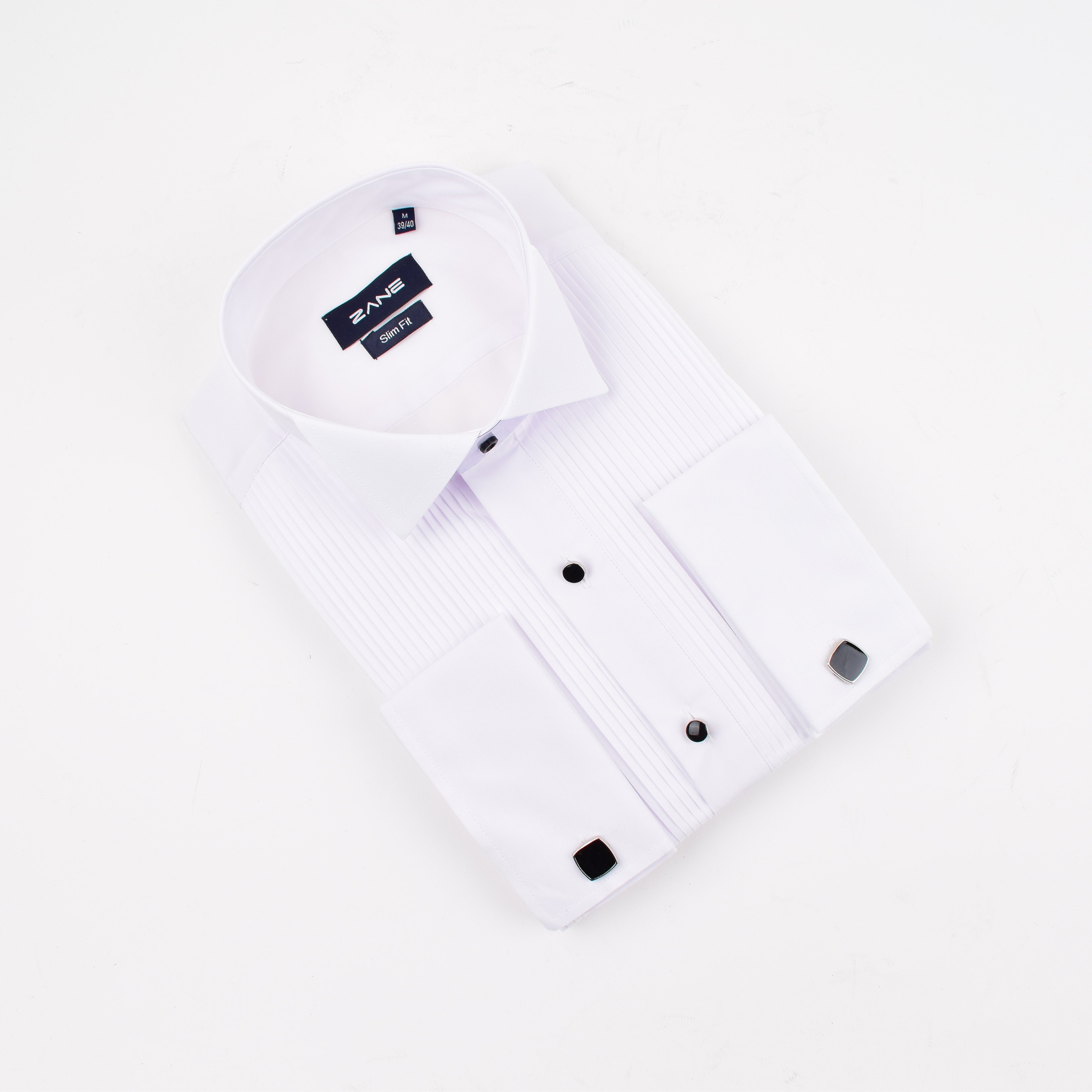 8809 Tuxedo / Wedding White Slim Fit Shirt