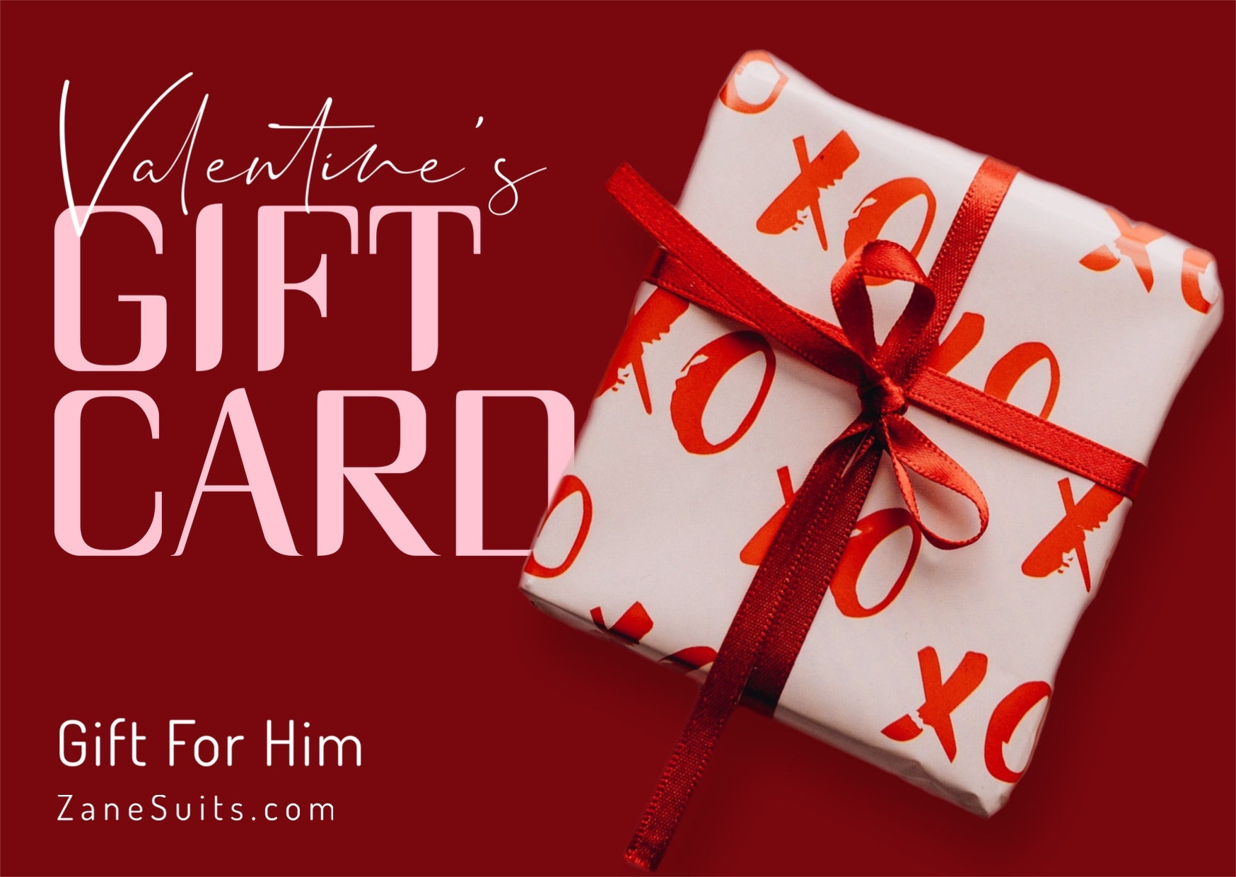 Gift card valentines gift for him