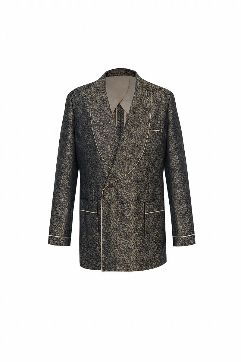 double breasted 1 button suit tuxedo jacket tailored made 