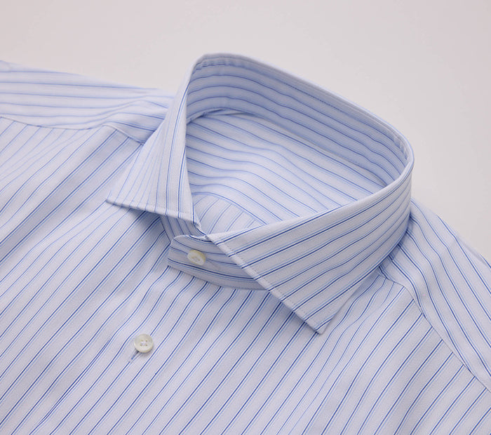 Classic Striped Cotton Dress Shirt