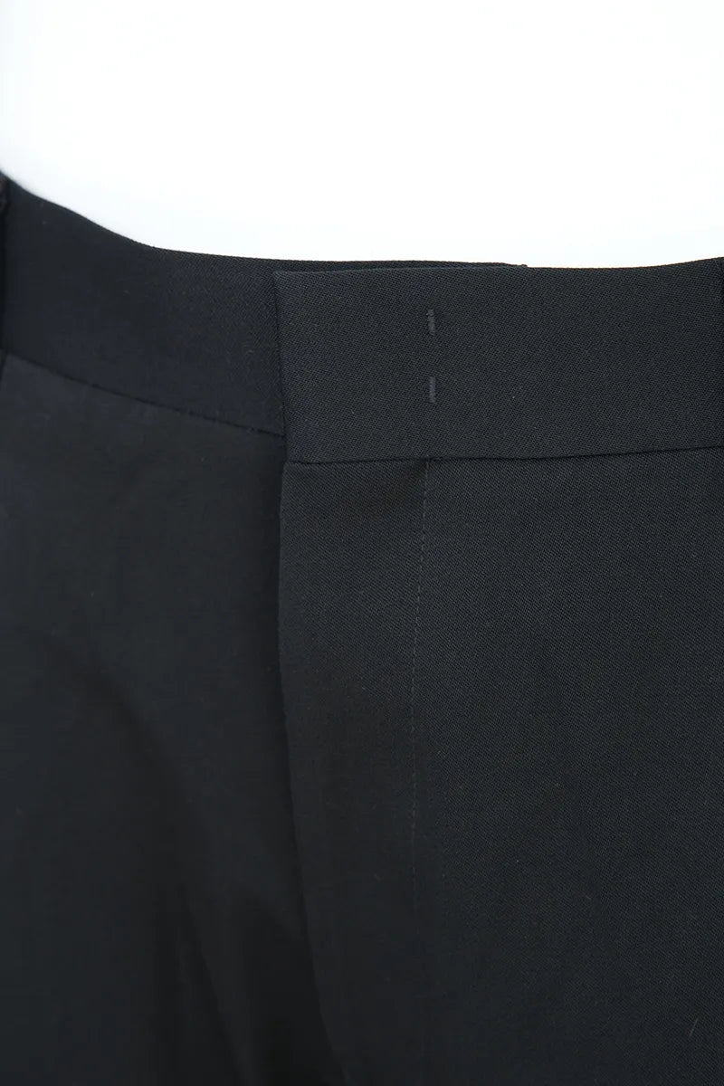 Dominic Black Cashmere Blend Double Breasted 2 Piece Tuxedo