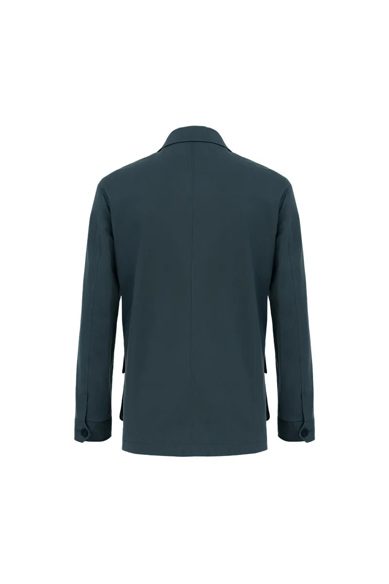 Elliot Slate Cotton Stretch Field Jacket