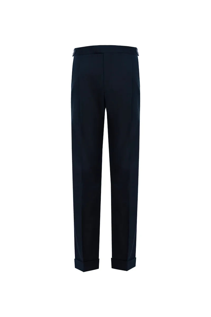 Madison Black Wool Dress Trousers