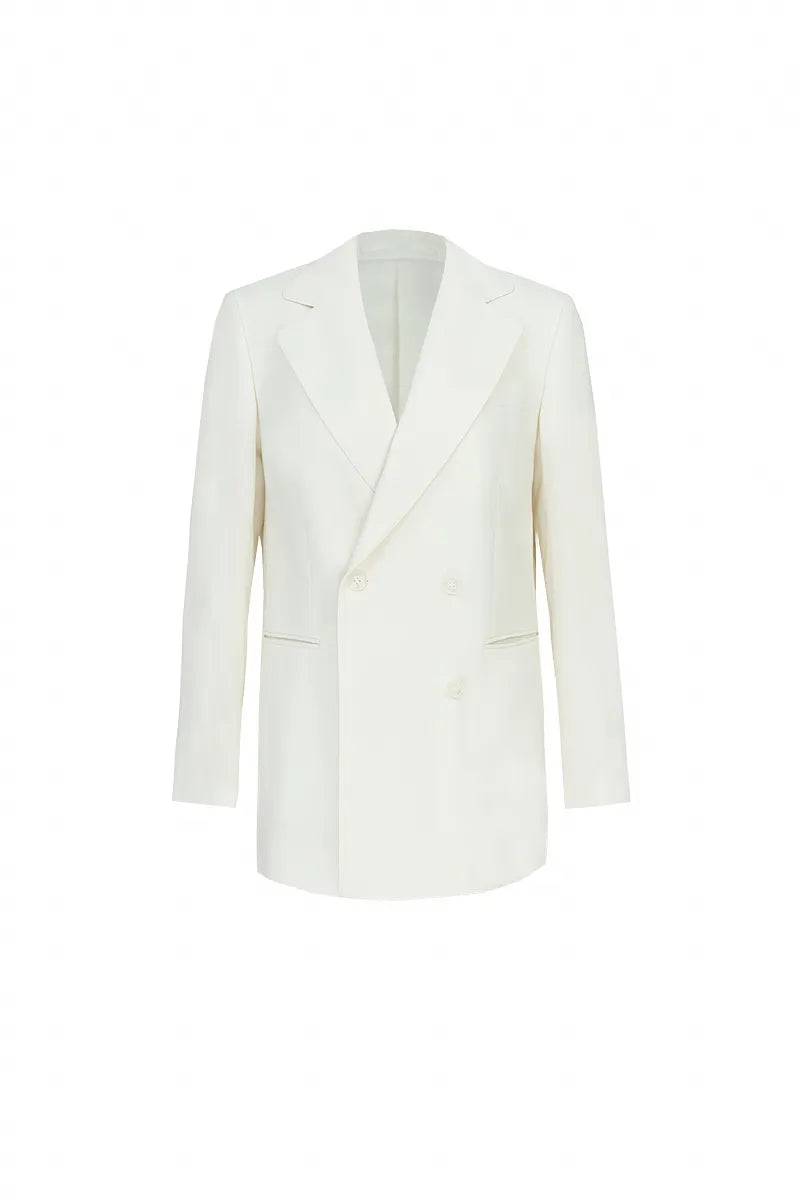 Portofino Cream Double Breasted Suit