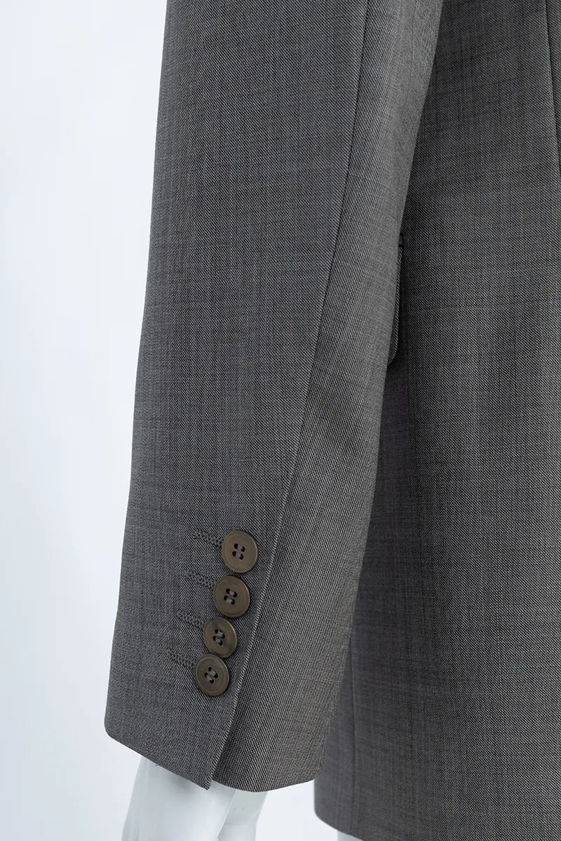 Gray suit jacket with buttons wedding suits jacksonville florida miami 