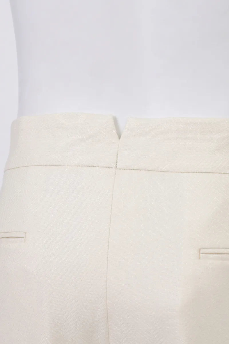 Sebastian Ivory Tweed 2 Piece Tuxedo Suit