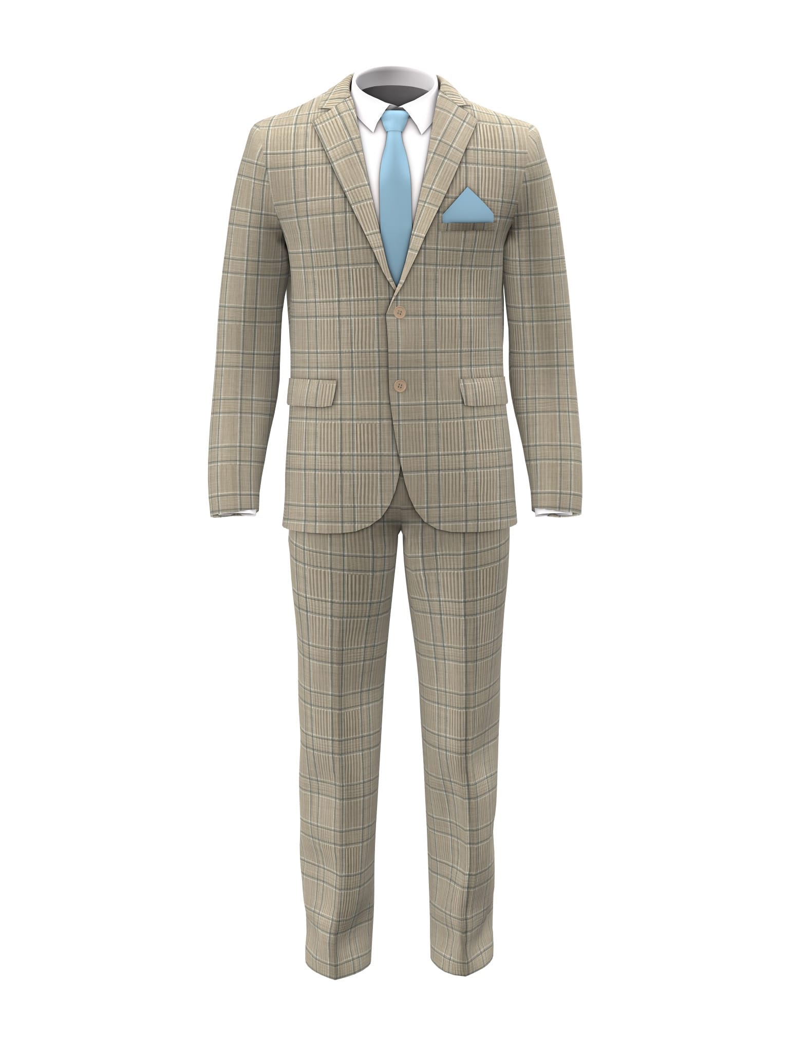 Kensington Tan Holland & Sherry Wool Suit