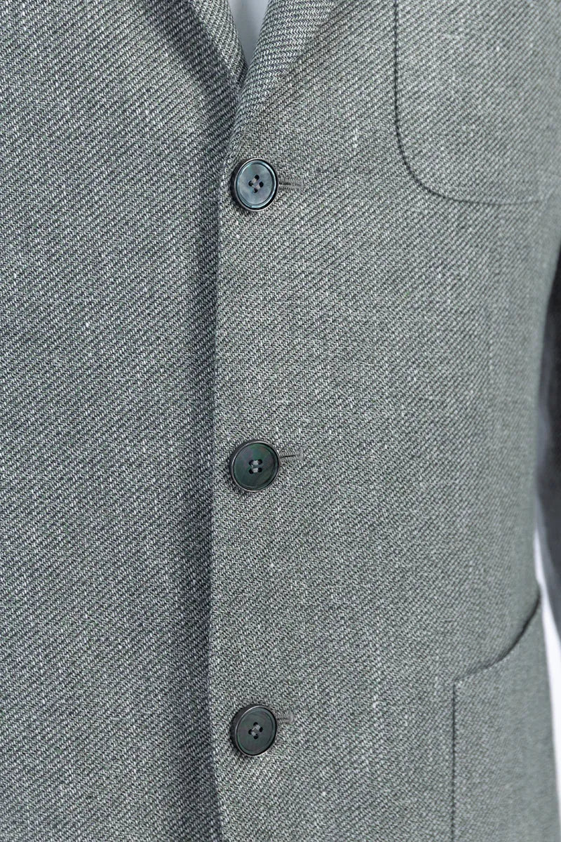 Verdant Italian Linen Cotton Sport Coat