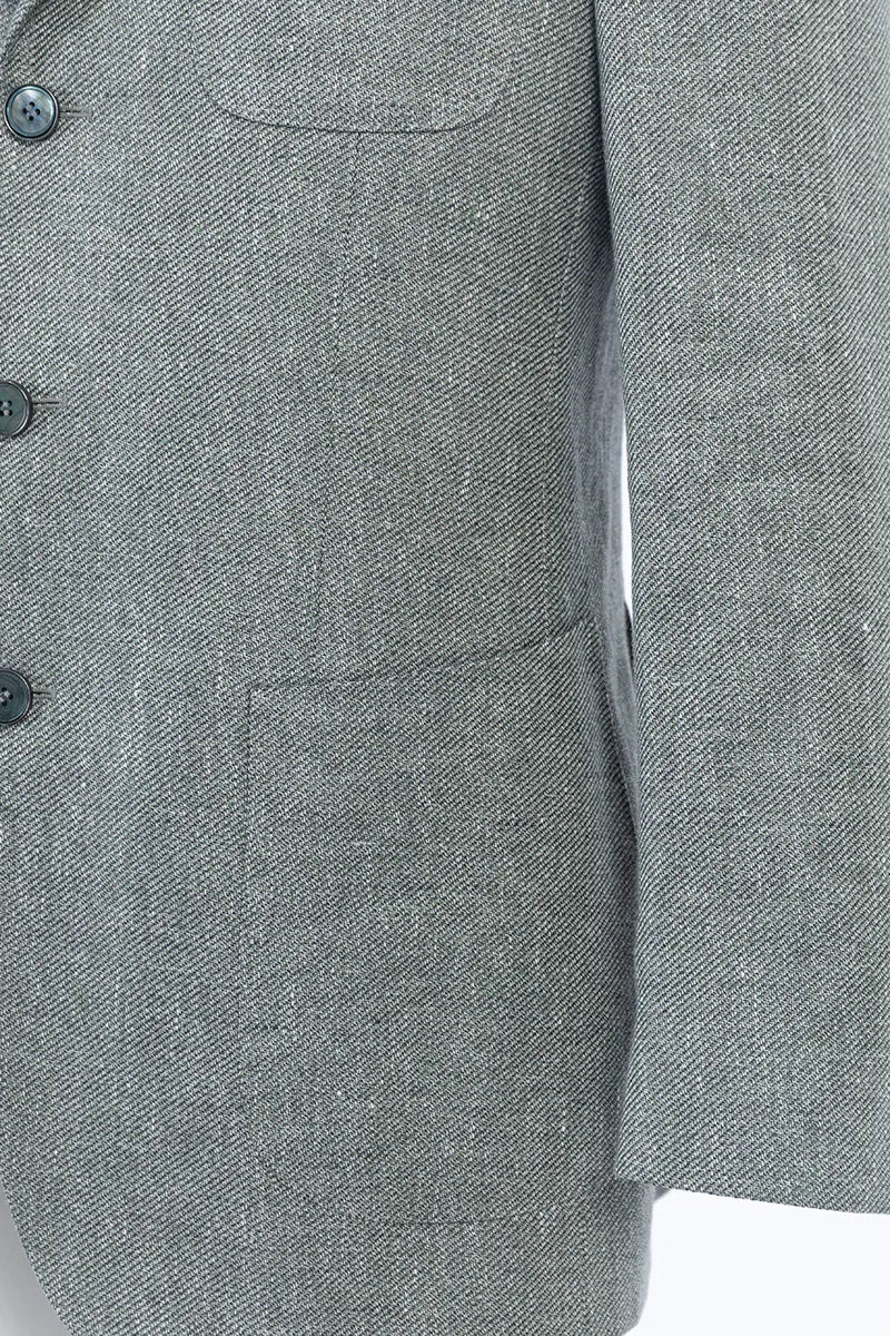 Verdant Italian Linen Cotton Sport Coat