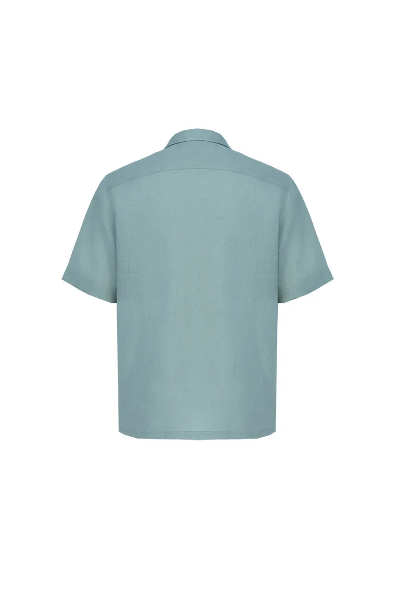 Pasadena European Linen Short Sleeve Shirt