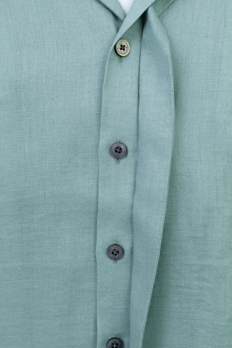 Pasadena European Linen Short Sleeve Shirt