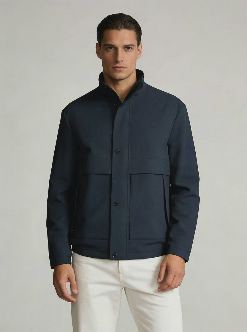 Travel jacket for men custom made