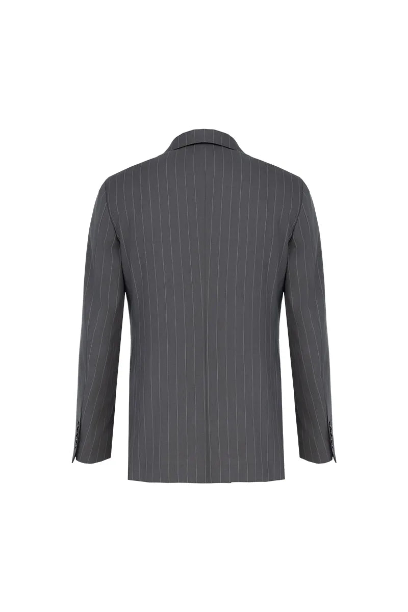 Pacific Grove Coffee Stripe Suit
